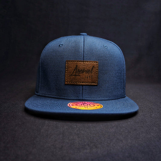 Pack Snapback Azul Piedra + Lente de Sol Bambú