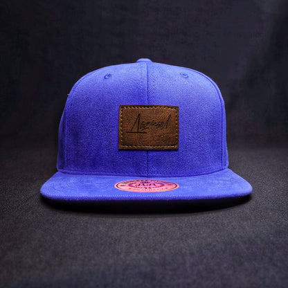 Pack Snapback Azul + Lente de Sol Bambú