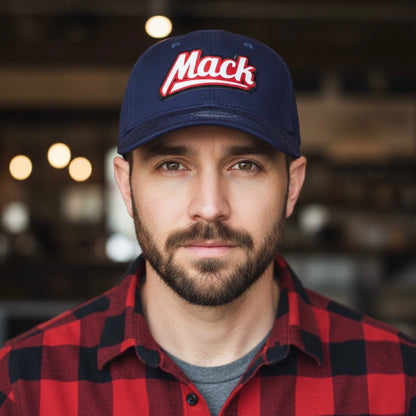 Jockey Mack Letras Azul Oscuro
