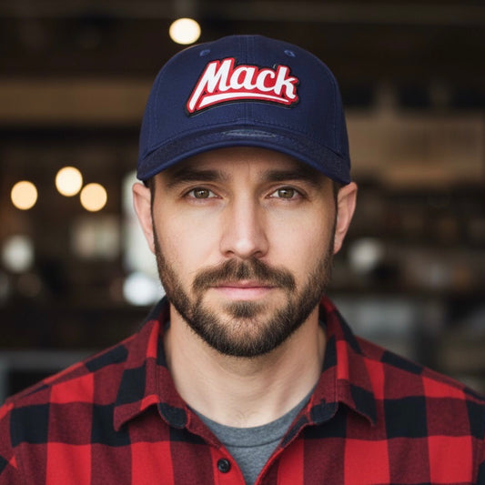 Jockey Mack Letras Azul Oscuro
