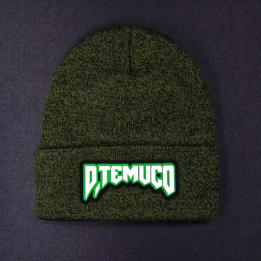 Gorro de Invierno D. Temuco Verde Jaspeado
