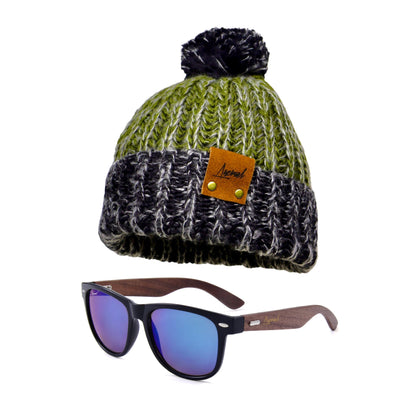 Pack | Lente Wayfarer Ébano + Gorro Invierno