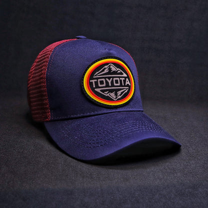 Pack Jockey Toyota Azul-Burdeo + Lente Furias Black Polarizado