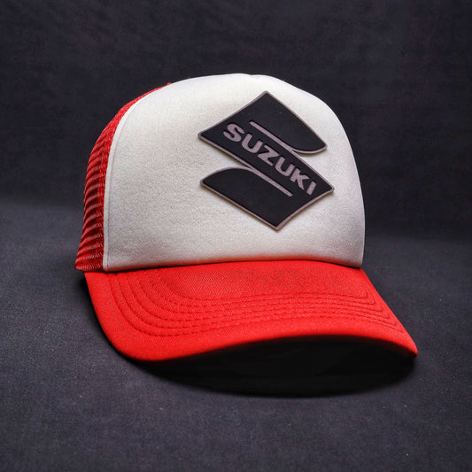 Jockey Suzuki Blanco-Rojo