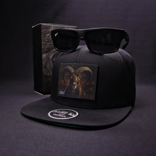 Pack | Snapback Goat Negro + Lente Furias Black Polarizado