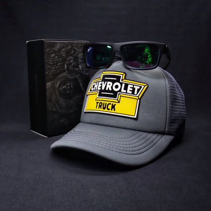 Pack Chevrolet Truck Gris + Lente Furias Green Polarizado