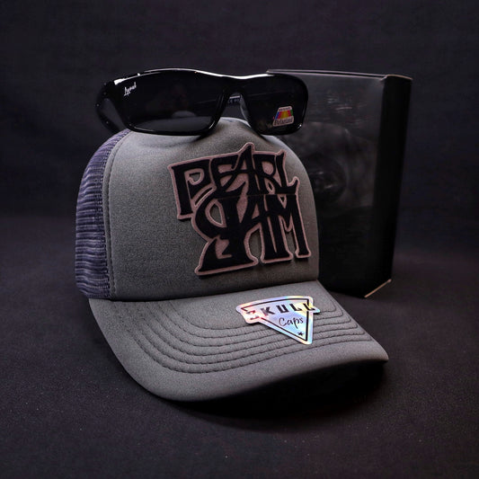 Pack Jockey Pearl Jam Gris + Lente Focalor Black Polarizado