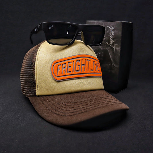 Pack Jockey Freightliner Beige-Café + Lente Furias Black Polarizado