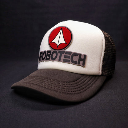 Pack Jockey Robotech Blanco-Café + Lente de Sol