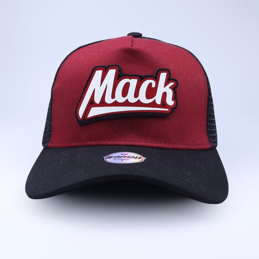 Jockey Mack Letras Burdeo-Negro