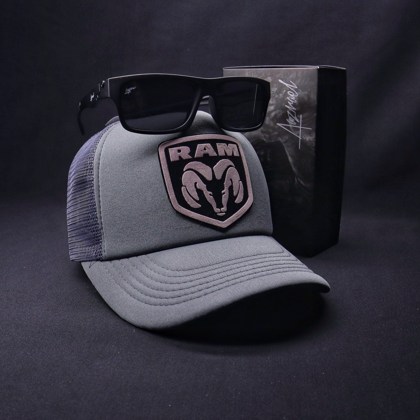 Pack | Jockey Ram Gris + Lente Furias Black Polarizado