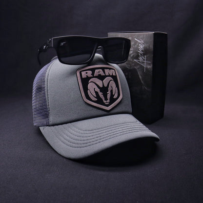 Pack | Jockey Ram Gris + Lente Furias Black Polarizado
