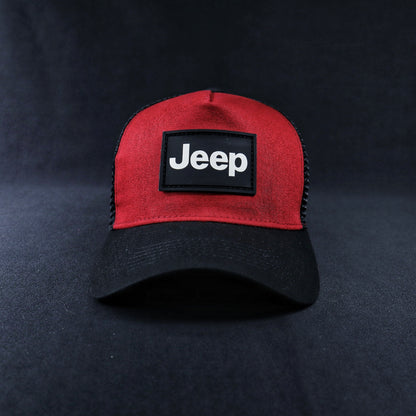 Pack | Jockey Jeep Burdeo-Negro + 2 Gorros de Invierno