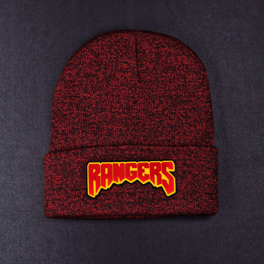 Gorro de Invierno Rangers Rojo Jaspeado