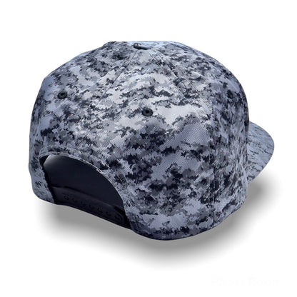 Snapback Azrael Camuflaje Gris