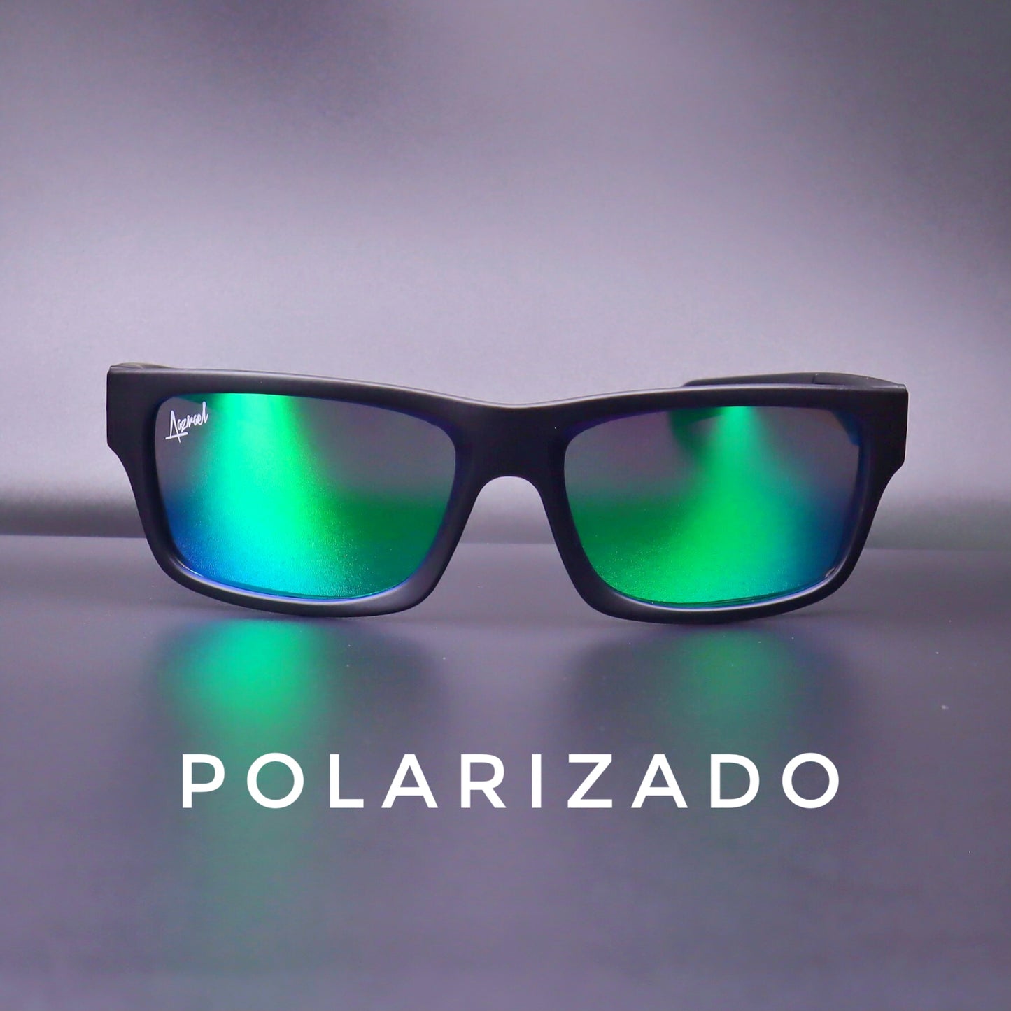 Pack | SnapBack Celeste + Lente Furias Green Polarizado + Bandana