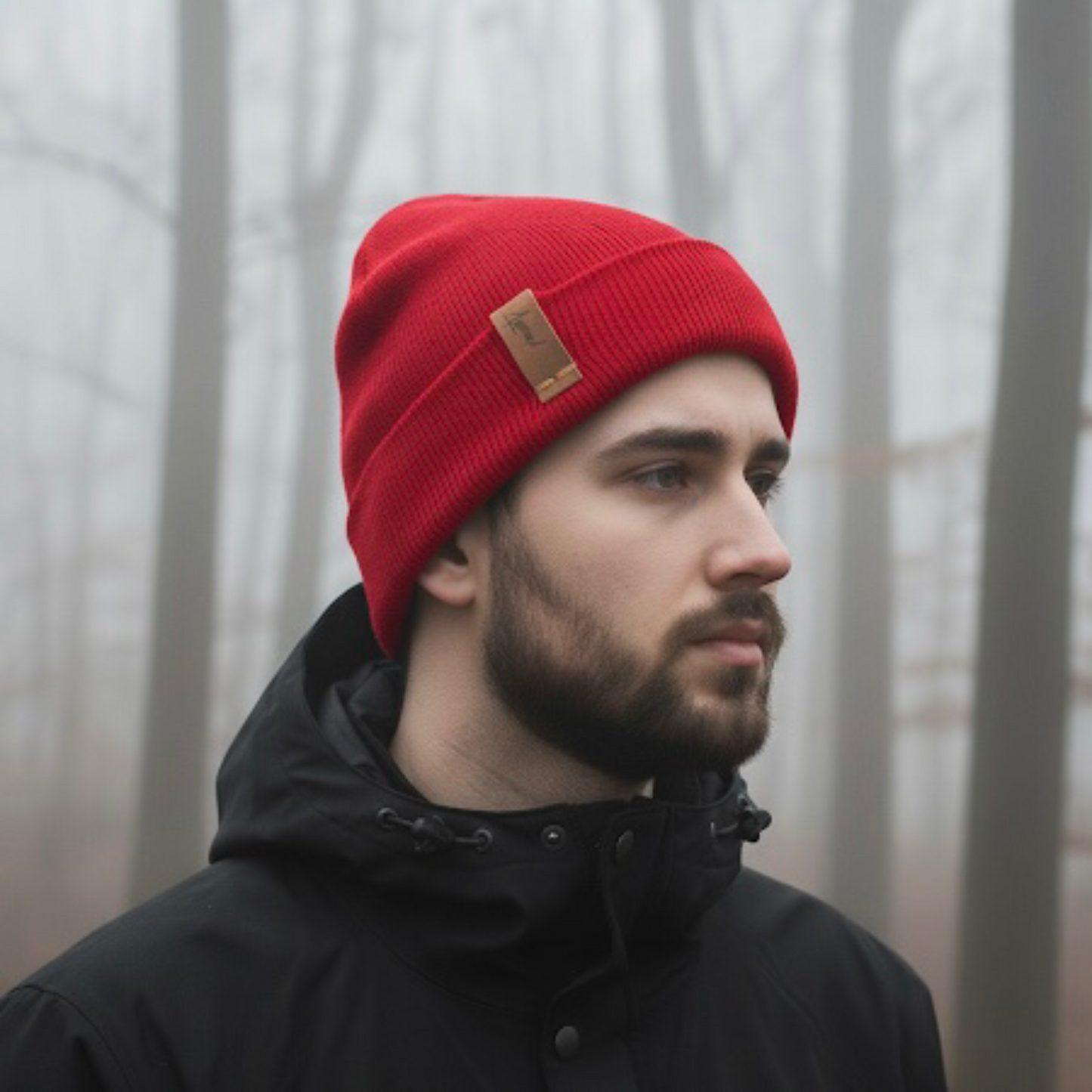 Gorro de Invierno Rojo