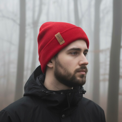 Gorro de Invierno Rojo