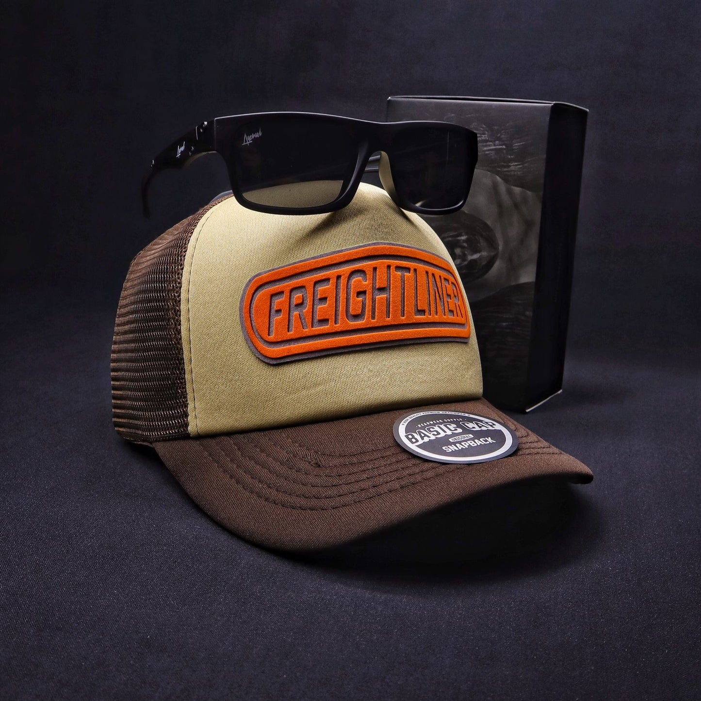 Pack | Jockey Freightliner Beige-Café + Lente Furias Black Polarizado