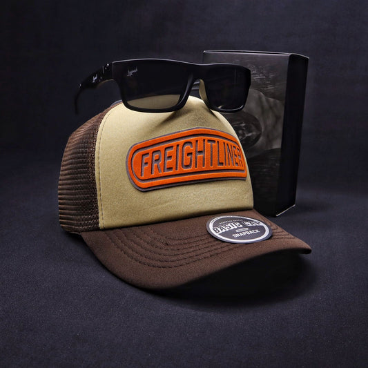 Pack | Jockey Freightliner Beige-Café + Lente Furias Black Polarizado