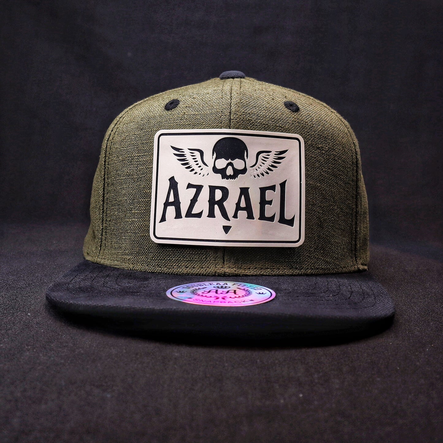 Pack Snapback Skull Azrael + Lente Furias Black Polarizado