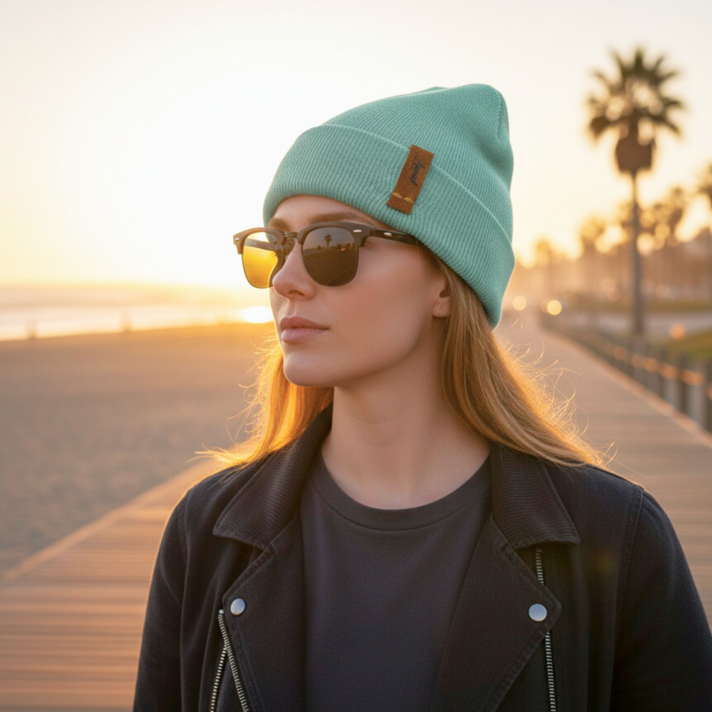 Pack Lente KluClub Black Polarizado + Beanie Morrigan Menta
