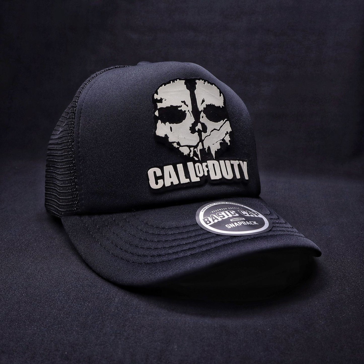 Pack | Jockey CallOfDuty Negro + Lente Furias Black Polarizado + Bandana