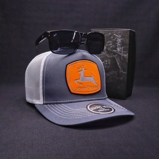 Pack Jockey Gris Claro - Blanco + Lente F413 Black