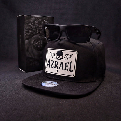 Pack Snapback Azrael Skull Negro + Lente Furias Black Polarizado