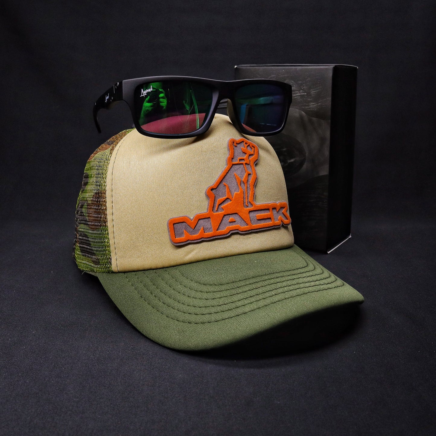 Pack Jockey Mack Beige-Verde-Camuflaje + Lente Furias Green Polarizado