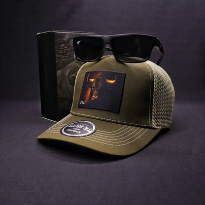 Pack | Jockey Bull Verde + Lente Furias Black Polarizado