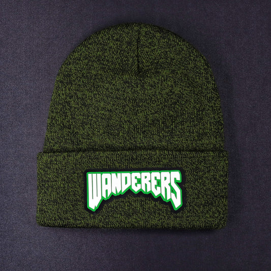 Gorro de Invierno Wanderers Verde Jaspeado