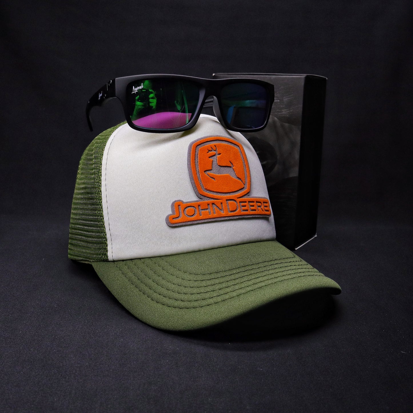 Pack Jockey Blanco-Verde + Lente Furias Green Polarizado