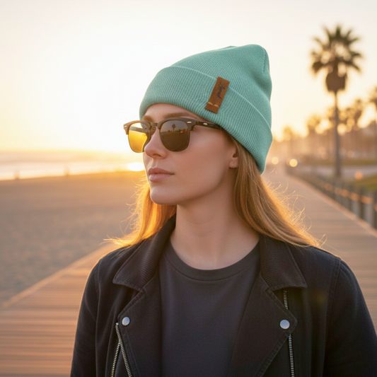 Pack Lente KuxClub Black Polarizado + Beanie Morrigan Pistacho