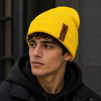 Gorro Invierno | Azrael Morrigan Amarillo
