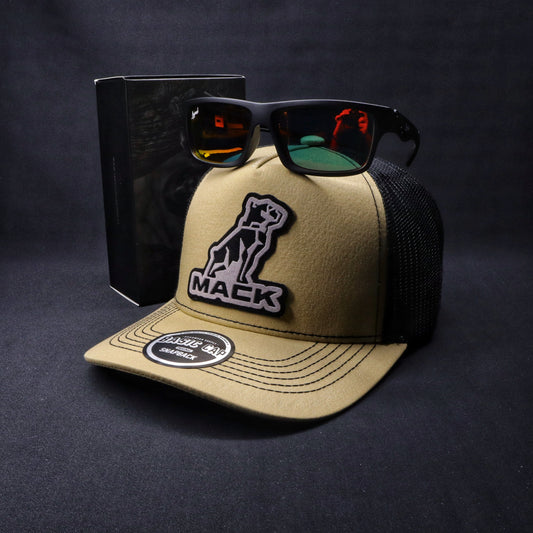 Pack Jockey Mack Beige Claro + Lente Furias Red Polarizado