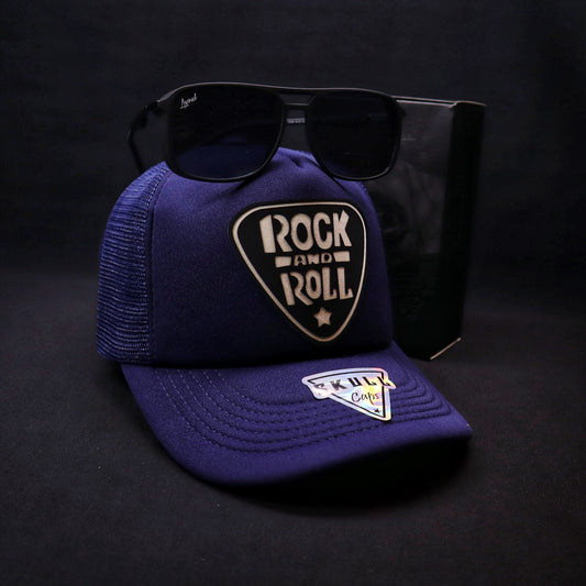 Pack Jockey Rock And Roll Azul + Lente Levitar Black