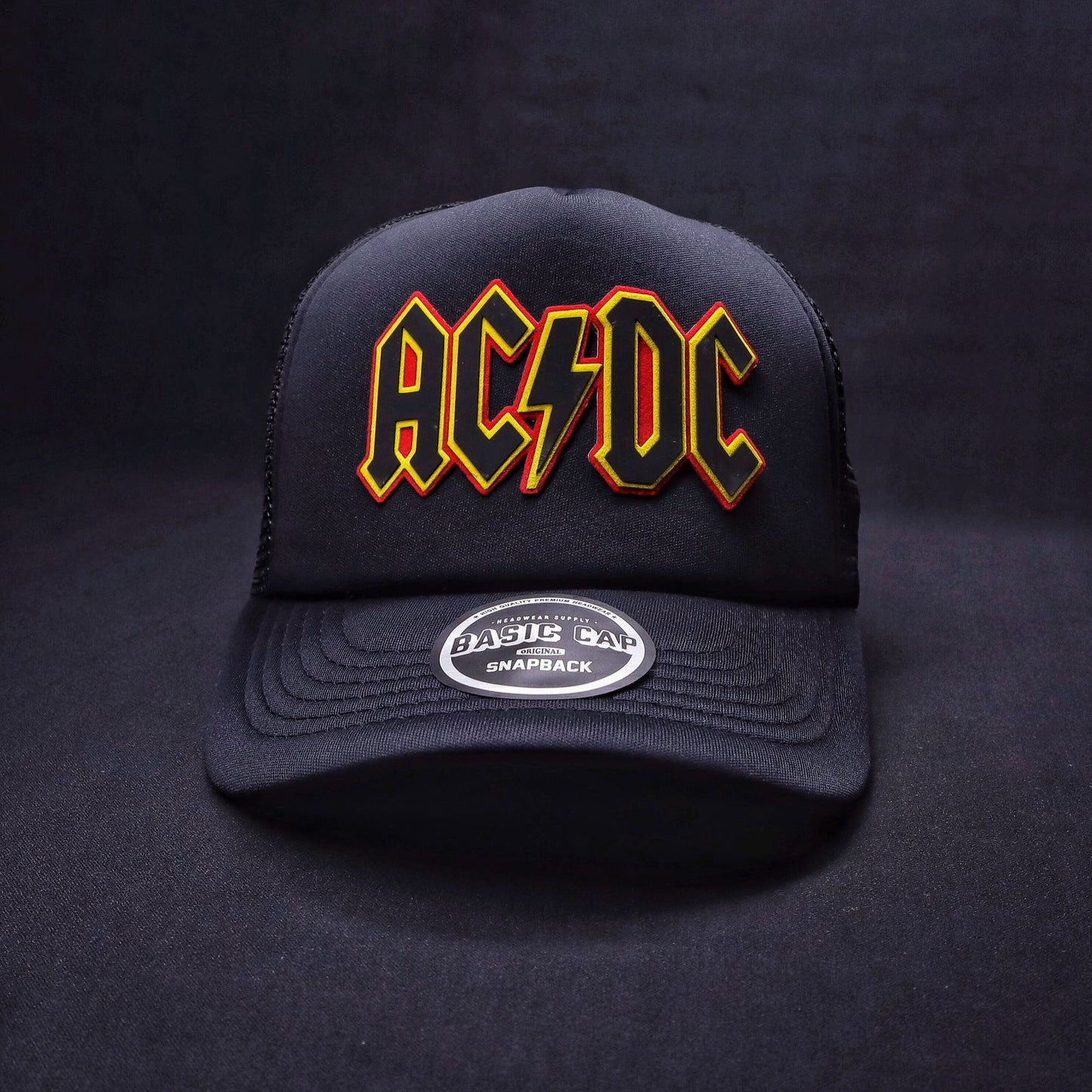 Pack | Jockey Ac/Dc Negro + Lente Furias Black Polarizado + Bandana
