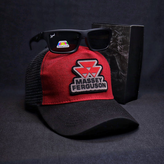 Pack Jockey Massey Ferguson Rojo-Negro +