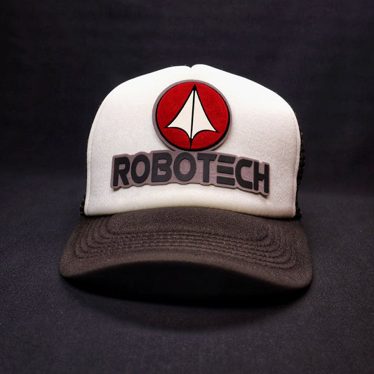 Pack Jockey Robotech Blanco-Café + Lente de Sol