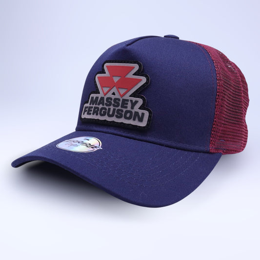 Jockey Massey Ferguson Azul-Burdeo