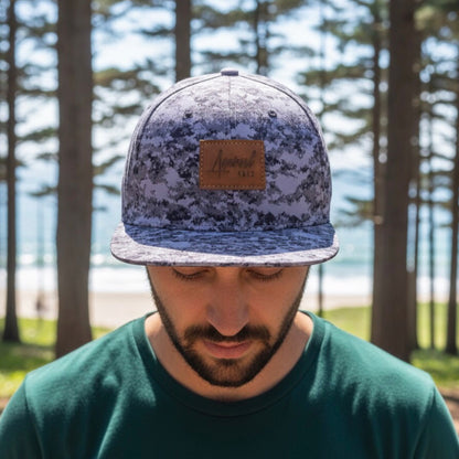 Snapback Azrael Camuflaje Gris
