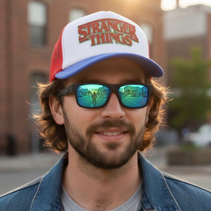 Pack Jockey Stranger Things + Lente Furias Blue-Green Polarizado