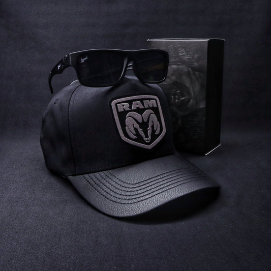 Pack Jockey Ram Negro + Lente Furias Black Polarizado