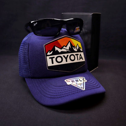 Pack Jockey Toyota Azul + Lente Focalor Black Polarizado