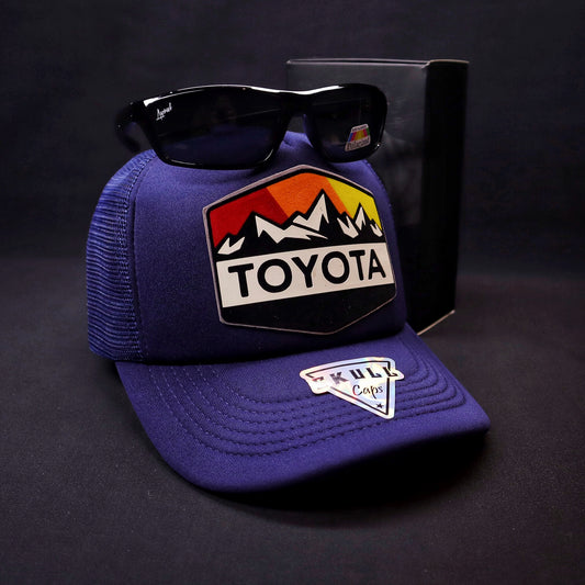 Pack Jockey Toyota Azul + Lente Focalor Black Polarizado