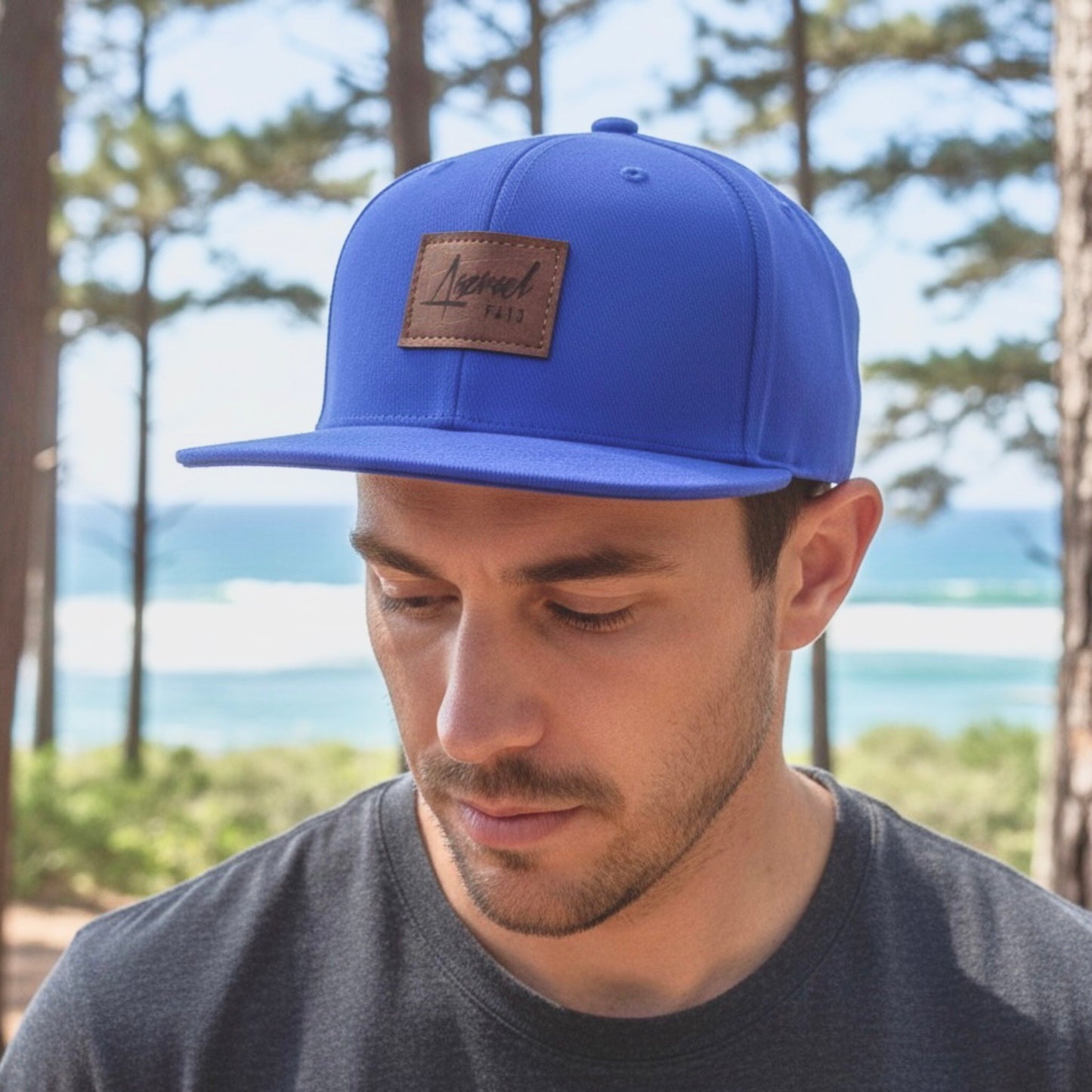 Snapback Azrael Azul Pálido