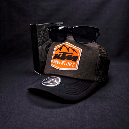 Pack | Jockey KTM Café-Negro + Lente F413 Holbrook Black