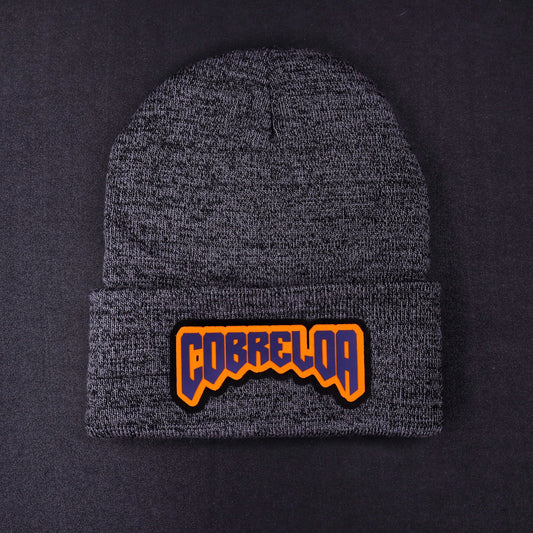 Gorro de Invierno Cobreloa Gris Oscuro Jaspeado