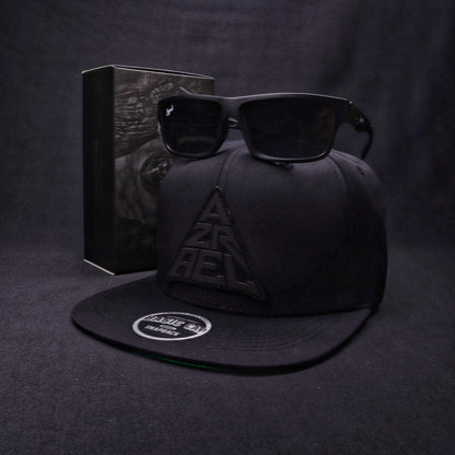 Pack Snapback Azrael Negro + Lente Furias Black Polarizado
